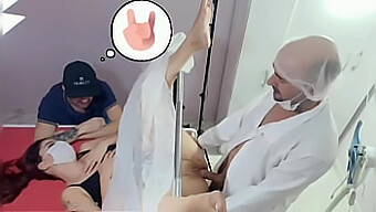 Husband Brings Wife To Unorthodox Gynecologist For Kinky Encounter!