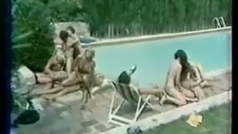 A Retro French Group Orgy From 1978