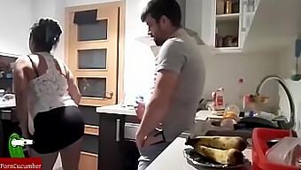 Intense Sex In The Kitchen With Facial Finish